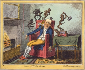 Cruikshank (1819) - The Head ache
